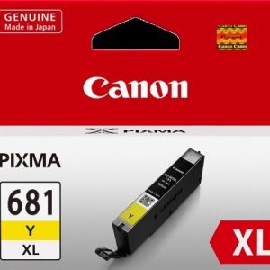 Canon CLI-681XLY Genuine Yellow Ink