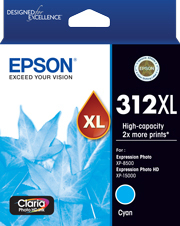 Epson 312XL C13T183292 Genuine Cyan Ink Cartridge