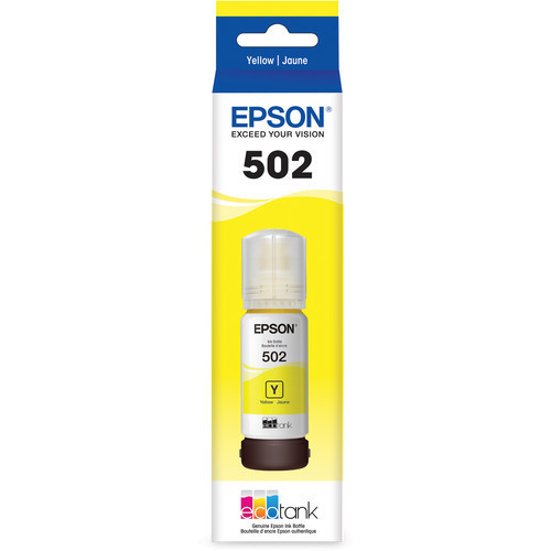Epson T502 C13T03K492 Genuine Yellow Eco Tank Ink ET4750
