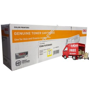 Oki-ES8473 45862833 Genuine-Yellow Toner-Cartridge