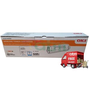 Oki-MC873 45862830-Genuine Cyan Toner-Cartridge