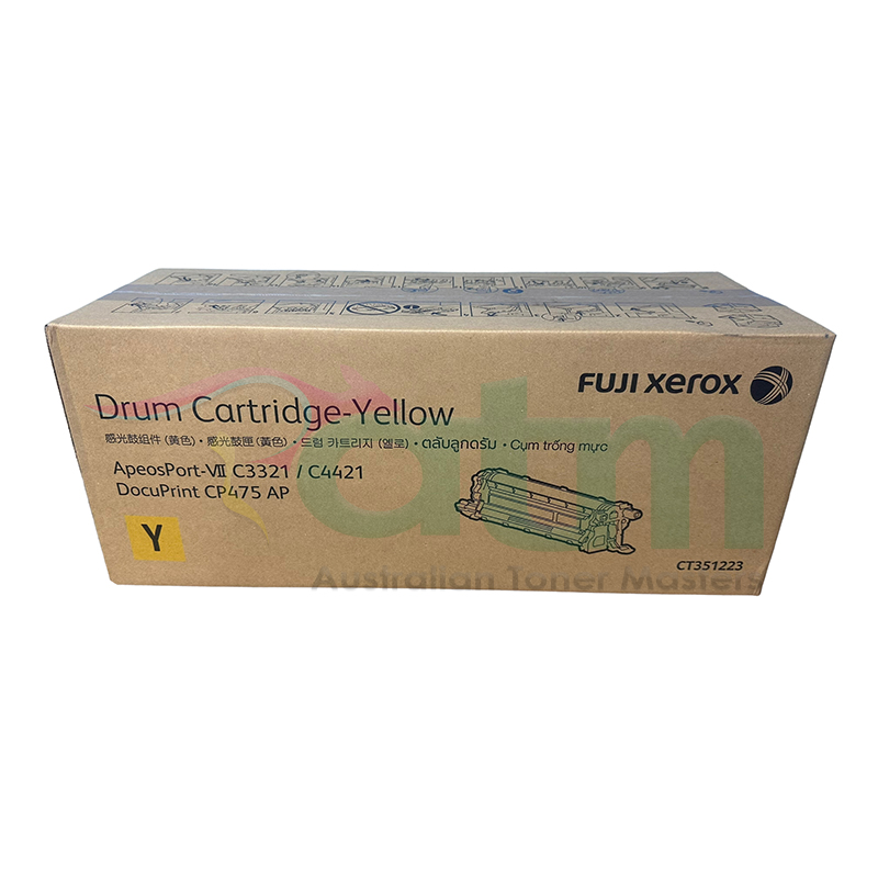Fuji Xerox CT351223 Yellow Drum DocuPrint CP475AP